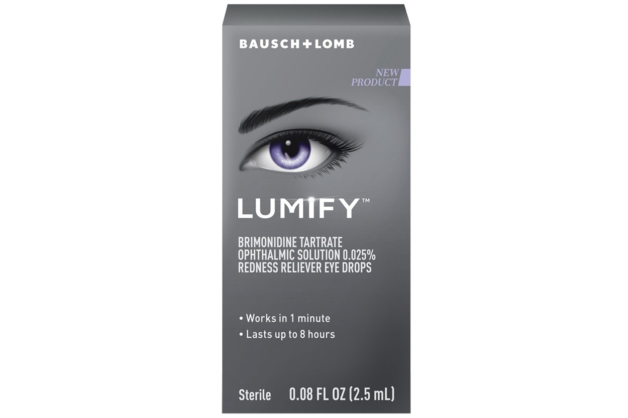 Bausch and Lomb LUMIFY Redness Reliever Eye Drops (2.5mL)  DryRedEyeTreatments